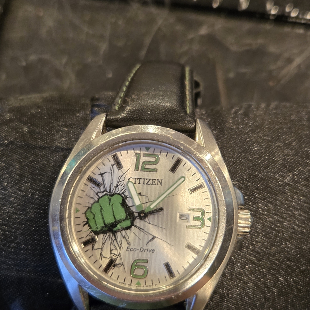 Citizen Eco-Drive Watch Marvel Collaboration - Hulk Edition - Picture 2 of 4